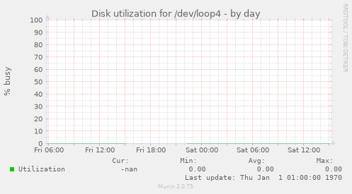 Disk utilization for /dev/loop4