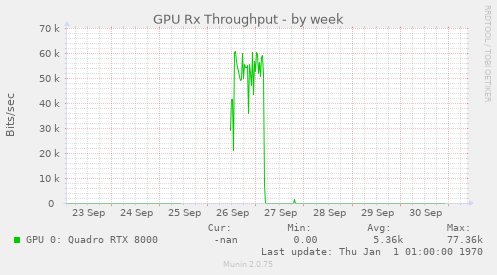 GPU Rx Throughput