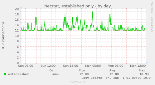 Netstat, established only